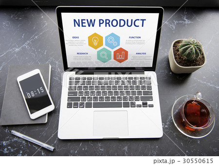 New Product Creative Idea Concept New Product Creative Idea Concept 30550615