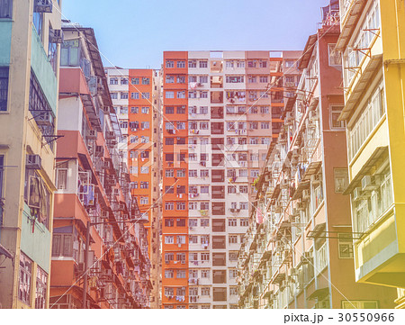 Overcrowded Downtown Building Abandon Apartment 30550966