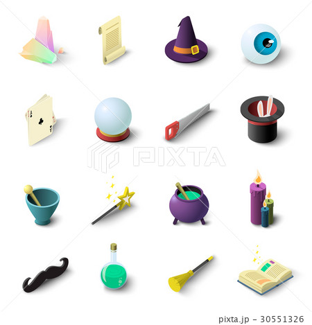 Magician concept, cartoon style 30551326