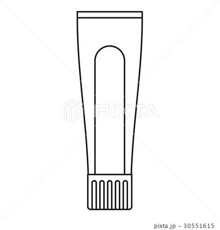 Tube of toothpaste or cream icon, outline style 30551615