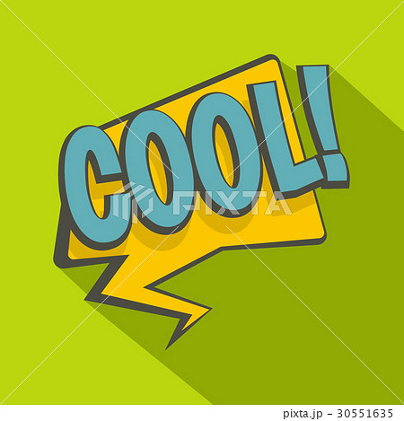 COOL, speech bubble icon, flat style COOL, speech bubble icon, flat style 30551635