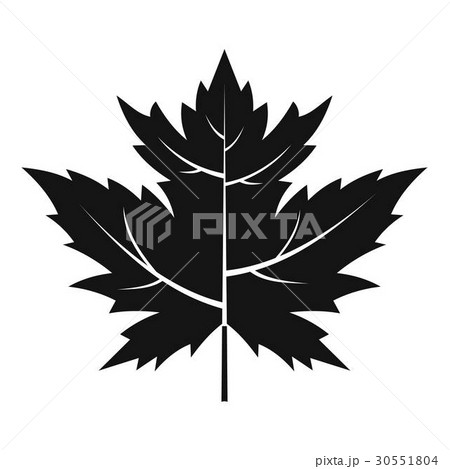 Gooseberry leaf icon, simple style Gooseberry leaf icon, simple style 30551804