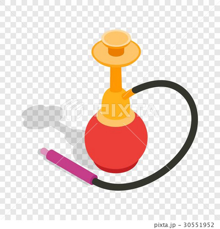 Hookah isometric icon Hookah isometric icon 30551952