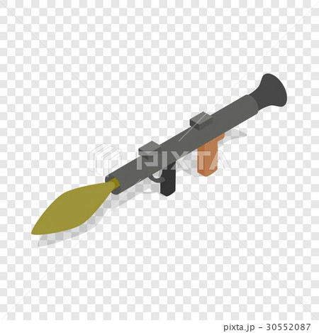 Military rifle anti tank rocket grenade gun icon Military rifle anti tank rocket grenade gun icon 30552087