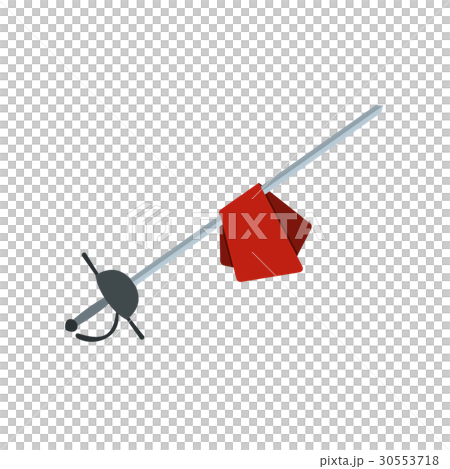 Saber icon, flat style 30553718