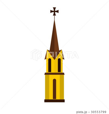 Church icon, flat style 30553799