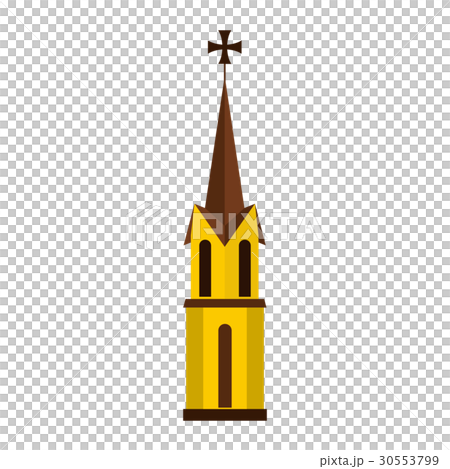 Church icon, flat style 30553799