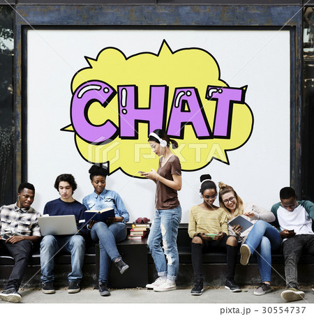 Chat Communication Conversation Discussion Word Chat Communication Conversation Discussion Word 30554737