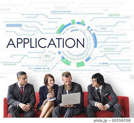 Digital Technology Multimedia Application Icon Digital Technology Multimedia Application Icon 30556556