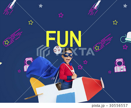Imagination galaxy cheerful illustration childhood Imagination galaxy cheerful illustration childhood 30556557