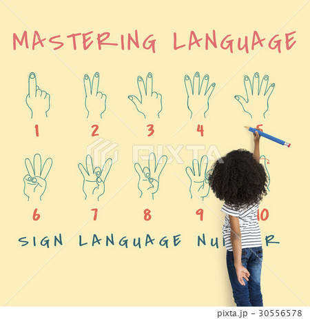 Sign Language Number Instruction Lesson Graphic Sign Language Number Instruction Lesson Graphic 30556578