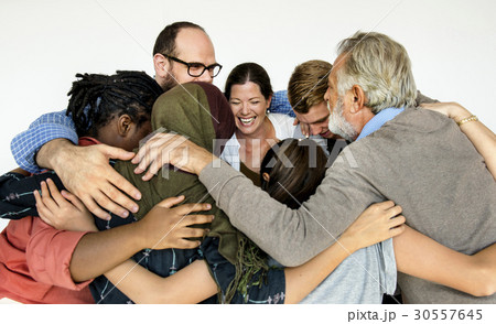 Group of Diverse People Together Teamwork Group of Diverse People Together Teamwork 30557645