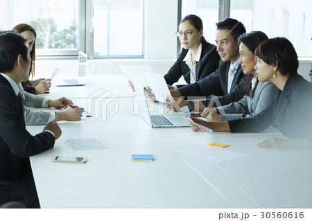 A meeting in office. A meeting in office. 30560616