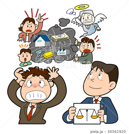 遺産相続の問題 30562920