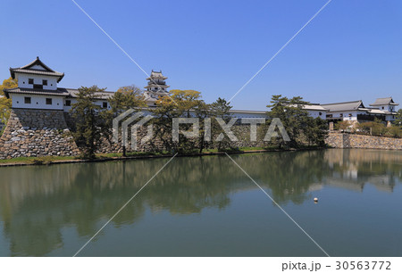 今治城の御金櫓、天守閣、武具櫓 30563772