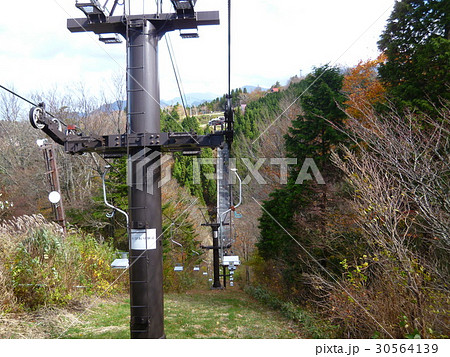 石鎚山リフトからの景色 石鎚山リフトからの景色 30564139