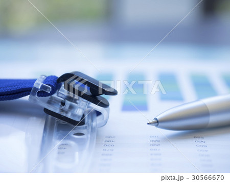 ビジネスイメージ・グラフ・IDカード 30566670