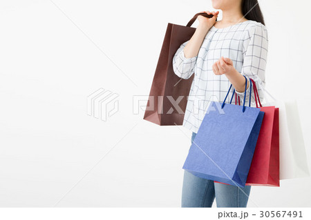 ショッピング中の女性 ショッピング中の女性 30567491