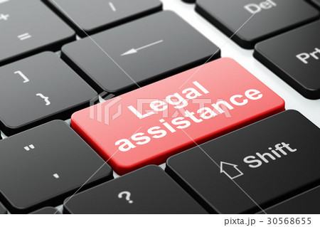 Law concept: Legal Assistance on computer keyboard Law concept: Legal Assistance on computer keyboard 30568655