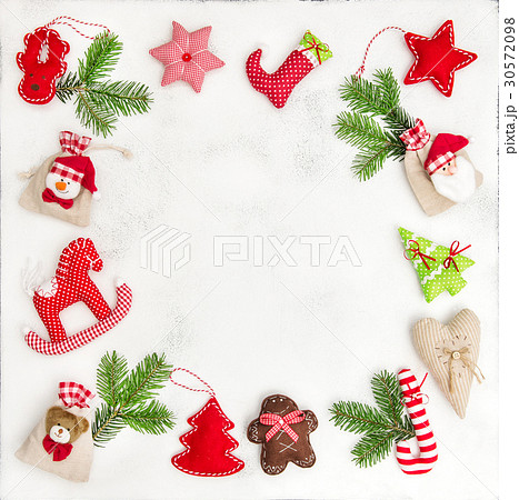 Christmas frame ornaments decorations gift bags 30572098