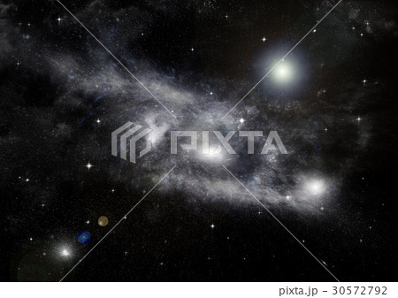galaxy in a free space 30572792