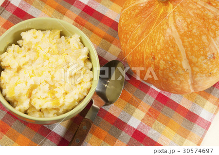 Rice kasha with pumpkin 30574697