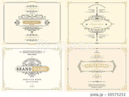 Monogram creative cards 30575252