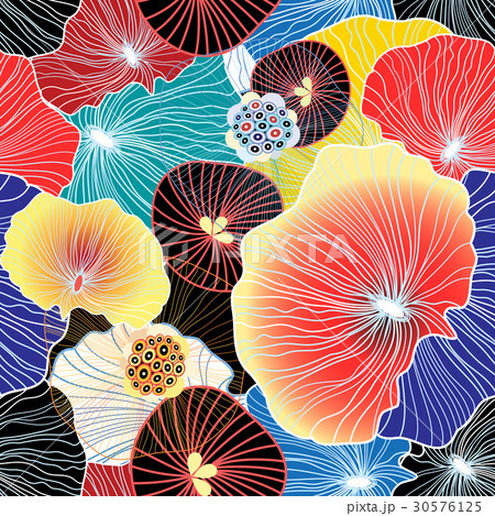 Bright multicolored seamless graphic pattern Bright multicolored seamless graphic pattern 30576125