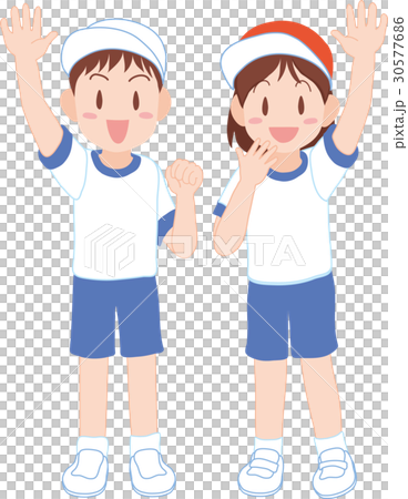 体操服の小学生 30577686