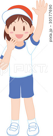 体操服の小学生 30577690