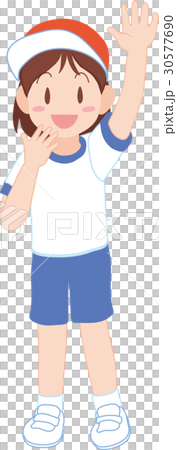 体操服の小学生 30577690