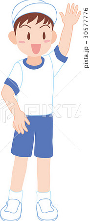 体操服の小学生 体操服の小学生 30577776