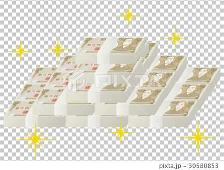 A large stack of 10,000 yen bills in Japan A large stack of 10,000 yen bills in Japan 30580853