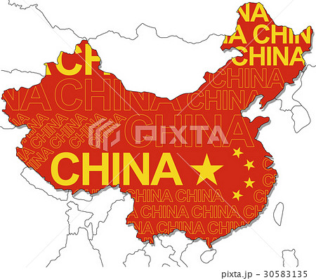 中国地図 30583135