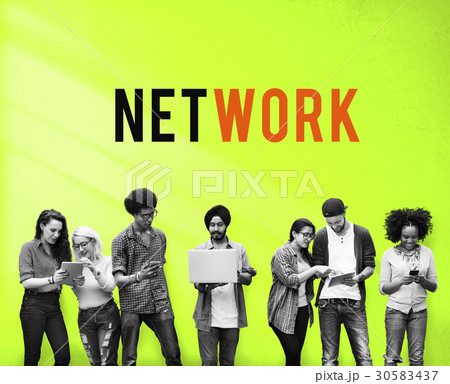 Internet Network Technology Social Platform Digital Word Internet Network Technology Social Platform Digital Word 30583437