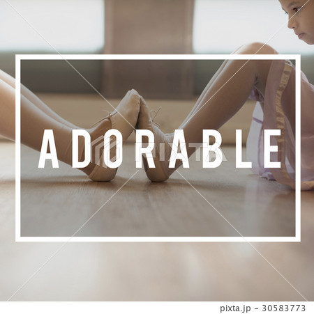 Ballerina Recreation Dancing Hobby Rehearsal Concept 30583773