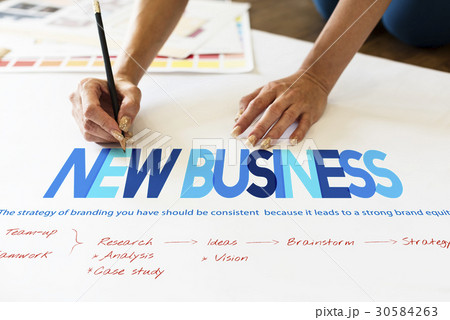 Business Startup Plan Target Concept 30584263