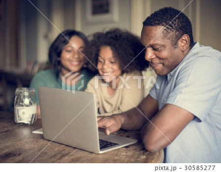 African Descent Family House Home Resting Living 30585277