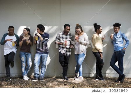 Friends People Group Teamwork Diversity 30585649