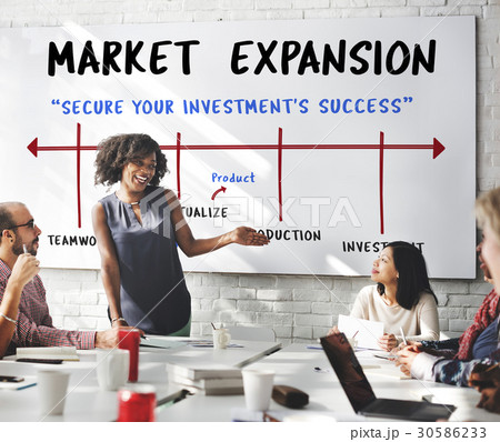 Developement Market Expansion Merchandising Icon Developement Market Expansion Merchandising Icon 30586233