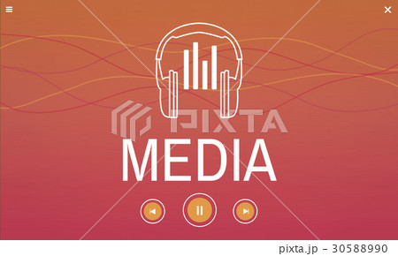 Headset Music Media Technology Icon Headset Music Media Technology Icon 30588990