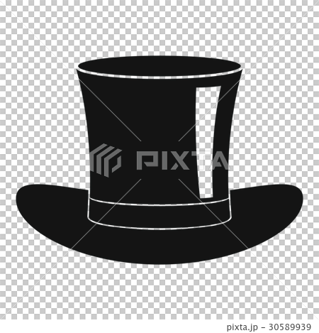 Silk Hat Icon Simple Styleのイラスト素材