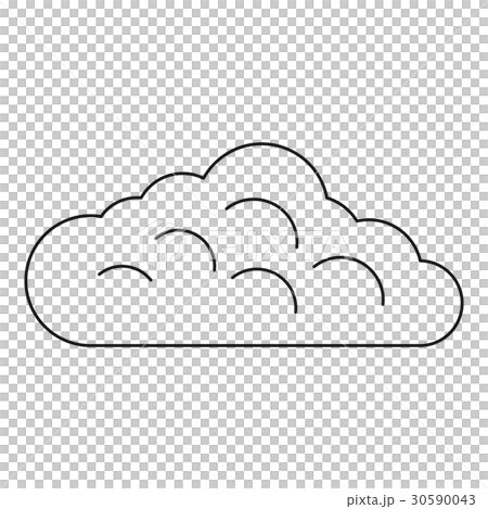 Sky cloud icon, outline style 30590043