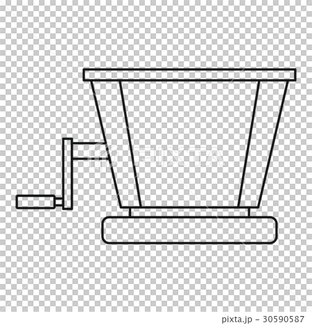 Retro juicer icon, outline style Retro juicer icon, outline style 30590587