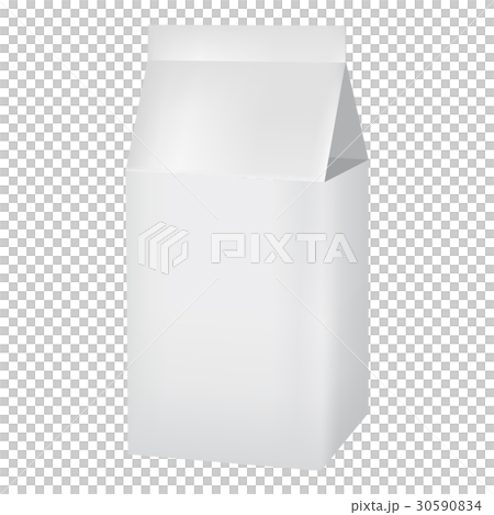 Milk or juice carton box mockup, realistic style 30590834