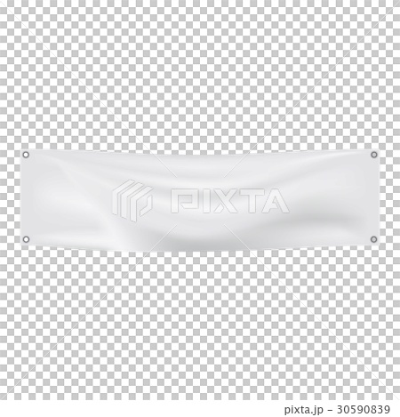 White banner mockup, realistic style White banner mockup, realistic style 30590839