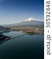 Mountain Fuji reflected in Kawaguchiko lake 30592848