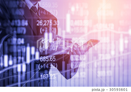 Stock market indicator and financial data view LED Stock market indicator and financial data view LED 30593601