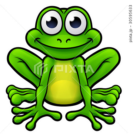 Frog Cartoon Character 30595633