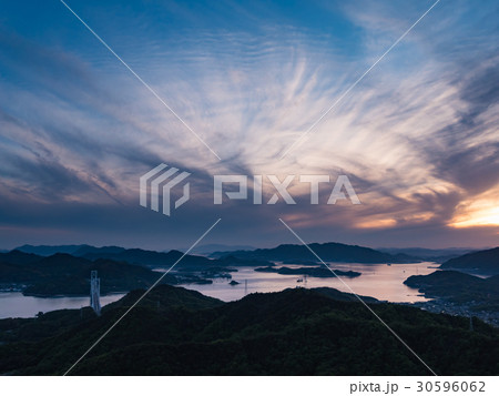 高見山展望台 広島県 尾道市 向島 高見山展望台 広島県 尾道市 向島 30596062